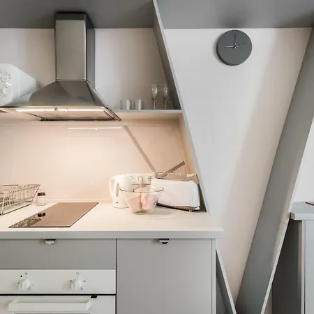 Apartmán The Grey - Studio With Sleeping Loft In The Center Of Budapešť