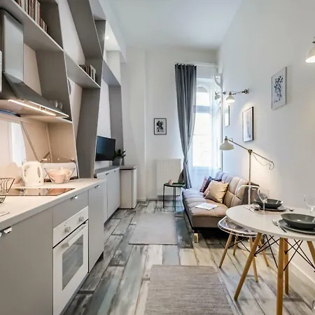 The Grey - Studio With Sleeping Loft In The Center Of Apartmán *